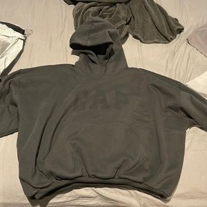 Yeezy gap balenciaga hoodie - black